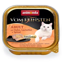 Animonda Vom Feinsten mit Huhn, Lachsfilet und Spinat (100g)