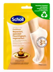 Scholl - Fussmaske Manuka-Honig (Socke) ExpertCare Repariert, spendet Feuchtigkeit, regeneriert,  Fussmaske Manuka-Honig, 1 Paar