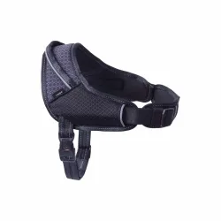 rogz AirTech Sportgeschirr schwarz, Bauchlänge 22-27cm, Bauchumfang 42-55cm (1 Stk)