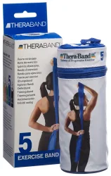 Theraband, blau, extra stark, 2.5mx12.7cm (1 Stk)