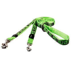 rogz Hundeleine Fancy Dress Lime Juice, Länge 180cm, Bandbreite 20mm (1 Stk)