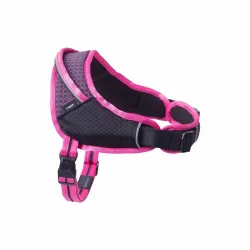 rogz AirTech Sportgeschirr pink, Bauchlänge 25-31cm, Bauchumfang 49-68cm (1 Stk)