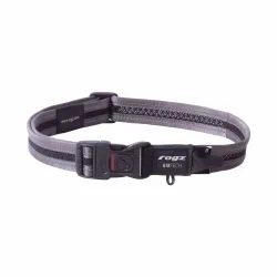 rogz AirTech Classic Halsband grau, 21-40kg (1 Stk)
