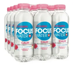 FOCUS WATER CALM Rhabarber/Raspberry (12x50cl)