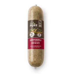 bePure Switzerli mit Pansen und Hirse für Hunde (200g)