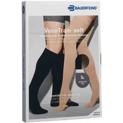 VenoTrain Soft AD KKL2 Grösse XL plus/long geschlossene Fussspitze schwarz (1 Paar)
