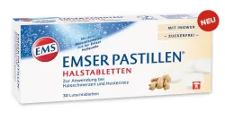EMSER Pastillen mit Ingwer zuckerfrei (30 Stk)