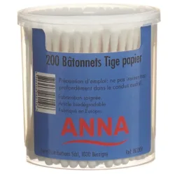 Anna Wattestäbchen aus Papier (200 Stk)