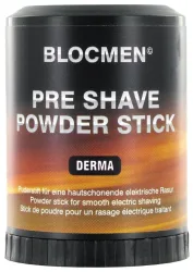 BLOCMEN Derma Rasurpuderstift, für schonende Trockenrasur (60g)