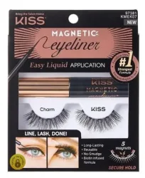 Kiss Magnetic Eyeliner & Lash Kit Charm (1 Stk)
