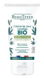 BeauTerra Tagescreme Hanf & Aloe Vera Bio (50ml)