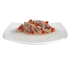 Gim Cat Shiny Cat Duo Thunfisch & Tomaten, Nassfutter für Katzen (70g)