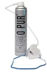 O Pur Einweg Sauerstoff Dose, 8 Liter (1 Stk)