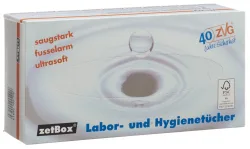 zetBox Labor- und Hygienetuch 21x22cm (150 Stk)