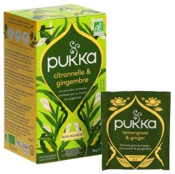 Pukka, Pukka Zitrongengras & Ingwer Tee