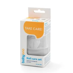 Babyono Nagelset grau (3-teilig)