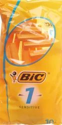 BiC 1 Sensitive 1-Klingenrasierer (10 Stk)