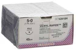 VICRYL RAPIDE 45cm ungefärbt 5-0 FS-2 (36 Stk)