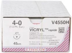 VICRYL RAPIDE 45cm ungefärbt 4-0 J-1 (12 Stk)