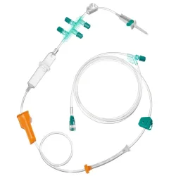Cyto-Set Infusomat plus AirStop, mit 5 nadelfreien Ventilen, UV-Schutz (20 Stk)