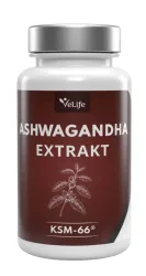 VeLife Ashwagandha Extrakt KSM-66 Tabletten (120 Stk)