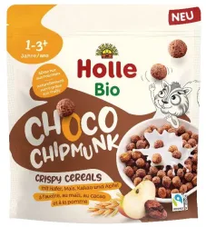 Holle Bio Choco Chipmunk, Crispy Cereals (125g)