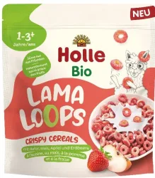 Holle Bio Lama Loops, Crispy Cereals (125g)