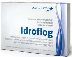 Idroflog Lösung zur Anwendung am Auge (15x0.5ml)
