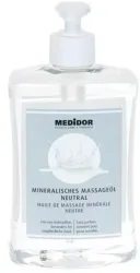 MEDiDOR Massageöl neutral mit Dosierspender (500ml)