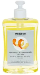 MEDiDOR Massageöl Orange mit Dosierspender (500ml)