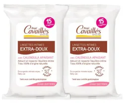 Roge Cavailles Intimtücher Extra Sanft Duo (2x15 Stk)