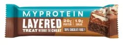 MyProtein Layered Bar Triple Chocolate Fudge (60g)