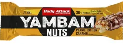 Body Attack Yambam Nuts Bar Peanut Butter Caramel (55g)