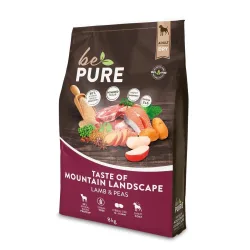 bePure Taste of Mountain Landscape Adult Lamb & Peas, Hunde-Trockenfutter (8kg)