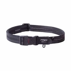 rogz AirTech Classic Halsband schwarz, 12-22kg (1 Stk)