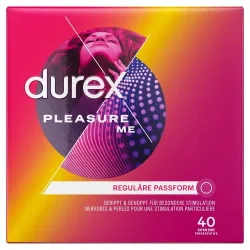 Durex - Pleasure Me Genoppte Kondome - 40 Stück