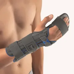 Bort Manucarpal Combi Handgelenkbandage M grau