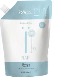 Naïf Baby & Kids Cleansing Wash Gel Refill (500ml)