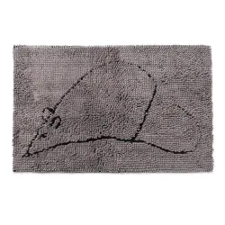 Dog Gone Smart Dirty Cat Litter Mat grau, 89x66cm (1 Stk)