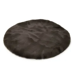 Petrebels Blanket Fur Cover Oval braun, Durchmesser 59cm (1 Stk)