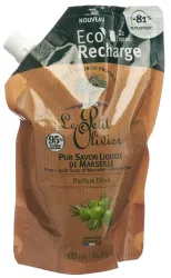 Le Petit Olivier Reine flüssige Marseiller Seife Olivenduft Eco-Recharge Btl 500 ml