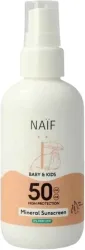Naïf Mineral Sun Spray SPF50 No Perfume Baby & Kids (100ml)