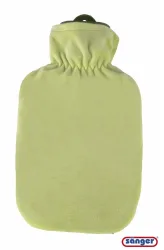 Sänger Wärmflasche Flauschbezug, 2l, grün pastell (1 Stk)