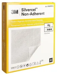 SILVERCEL NON ADHERENT Wundauflage 11x11cm (10 Stk)