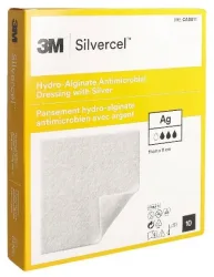 SILVERCEL Hydroalginat Kompressen 11x11cm (10 Stk)