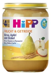 Hipp Bio Birne-Apfel mit Dinkel (190g)