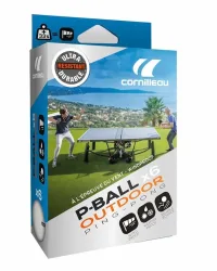 Cornilleau Tischtennisbälle P-Ball Outdoor (6 Stk)