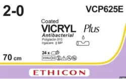 VICRYL Plus 2x70cm violett 2-0 (24 Stk)
