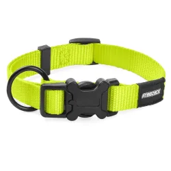 Freezack Hundehalsband Basic Uni grün, Halsumfang 34-56cm (1 Stk)