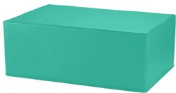 MEDiDOR Lagerungswürfel Skai Tundra, türkis, 40x30x60cm (1 Stk)